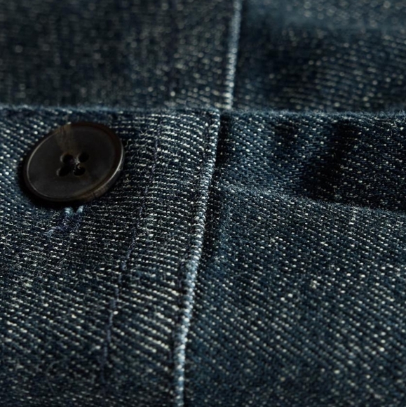 Zara Denim Blue Belted Dress Size XS - Picture 14 of 16